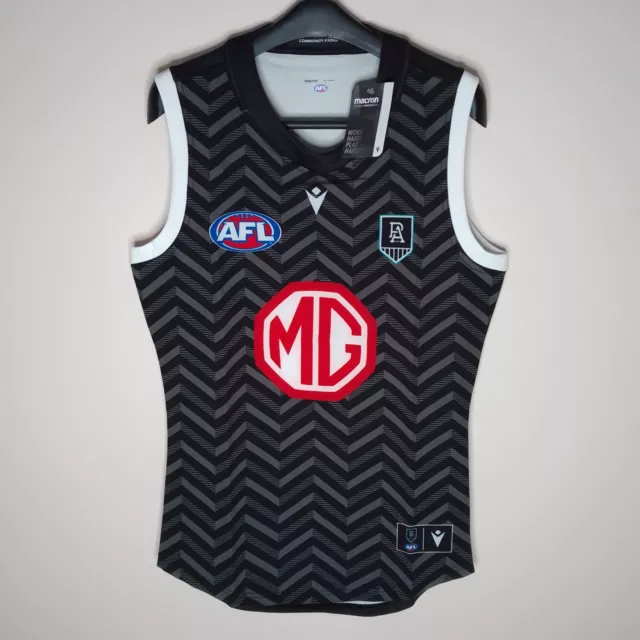 Authentic Macron Port Adelaide Power Men's Training Guernsey XL BNWT AFL 2