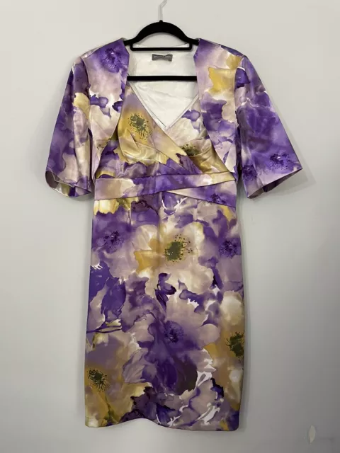 Michaela Louisa abito formale giallo viola giacca matrimonio madre sposa 14