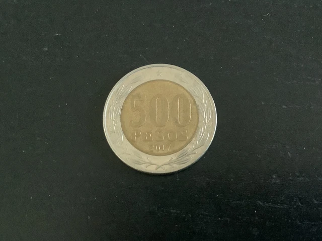 Chile 500 Pesos 2017 Circulated