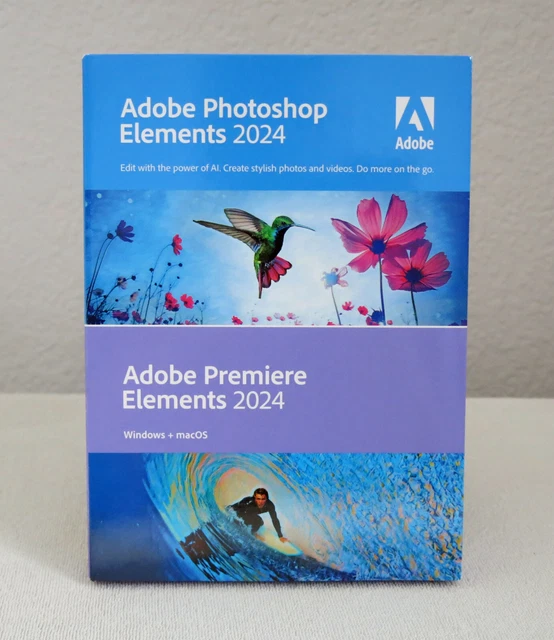 ADOBE ELEMENTS 2024 & Premiere Elements 2024 Mac Windows