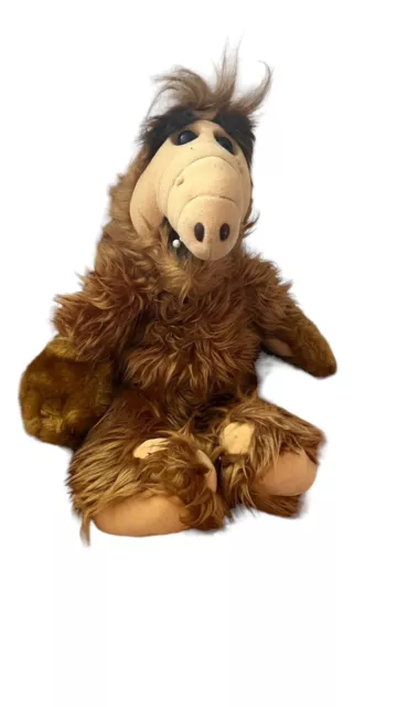 Vintage 1986 Coleco “ ALF “ Stuffed Animal Hand Puppet Toy Doll 18” ALF TV SHOW