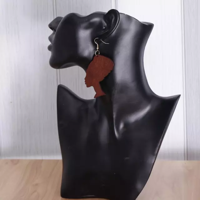 Ethnic Dangle Lady Figure Head African Lady Tribe Belly