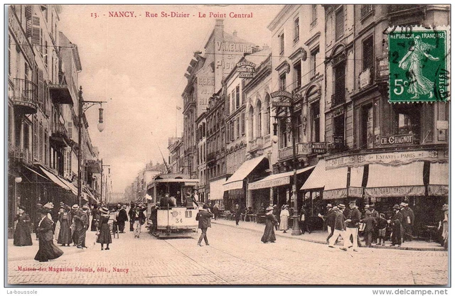 54 NANCY - rue saint dizier - le point central -
