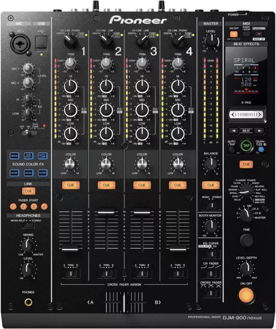 Pioneer DJM-900 NXS Nexus 4-Kanal Digital DJ Mixer (NEU)