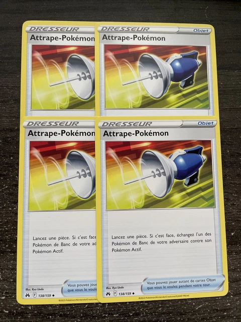 Unco Poker Catch - Pokemon 138/159 Eb12.5 Supreme Zenith New Fr