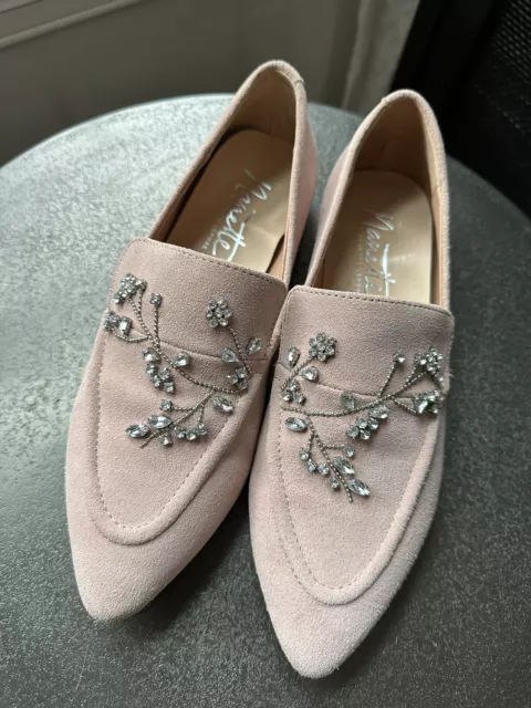 Nanette Lepore Dusty Pink Gloria Size 7 Wedding Shoes