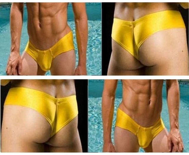 MCT Herren Bade SLIP Badehose Swell Push-Up Bulge TANGA In BLAU In - Foto 3