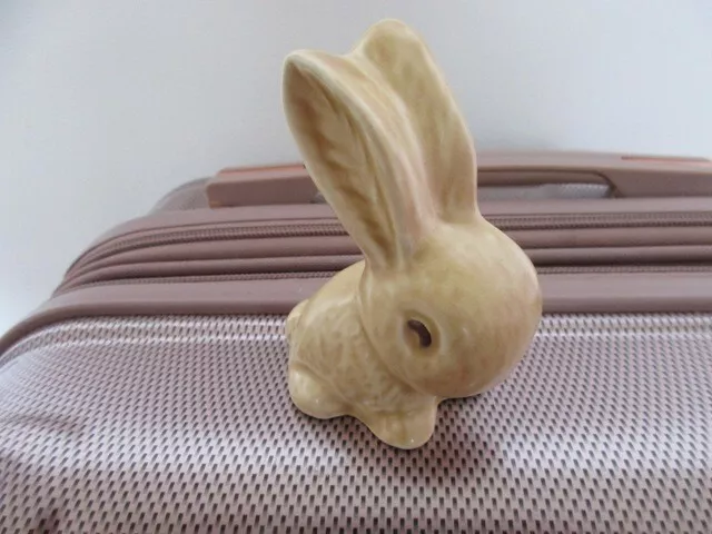 Vintage Sylvac Style Bunny Rabbit - Brown Pottery Glaze - Gr8 Preloved cond!