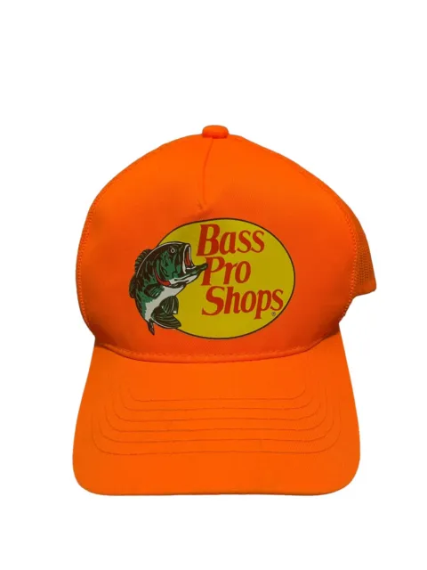 Bass Pro Shops Hat Outdoor Fishing Baseball Trucker Mesh Cap Adjustable SnapBack