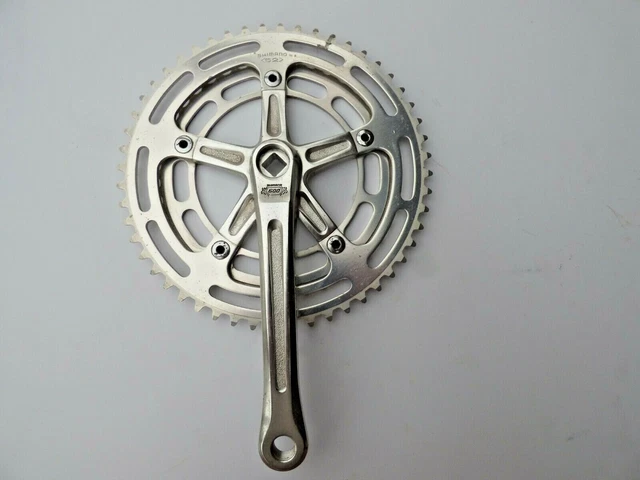 Shimano 600EX Arabesque #FC-6200 crankset with drilled Dura