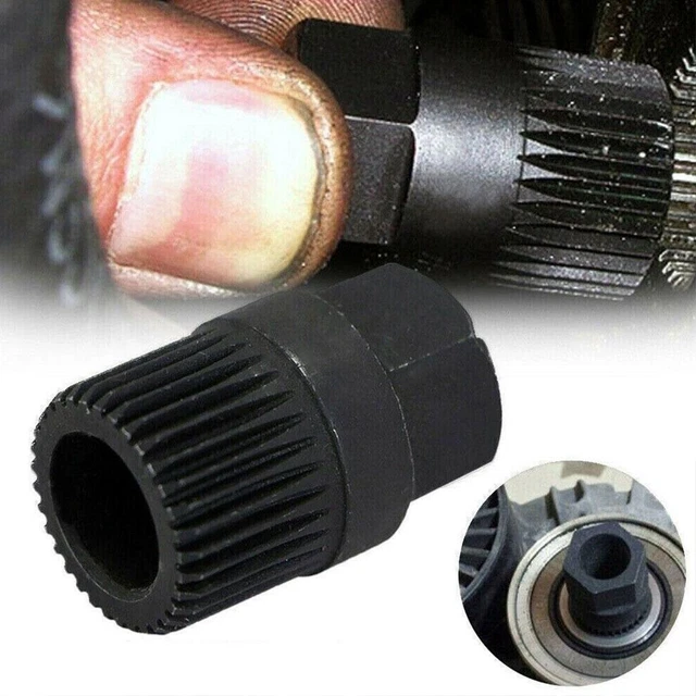 Outil Dépose Poulie Alternateur 33 Dents - Compatible Volvo Et Autres - Métal Haute Résistance
