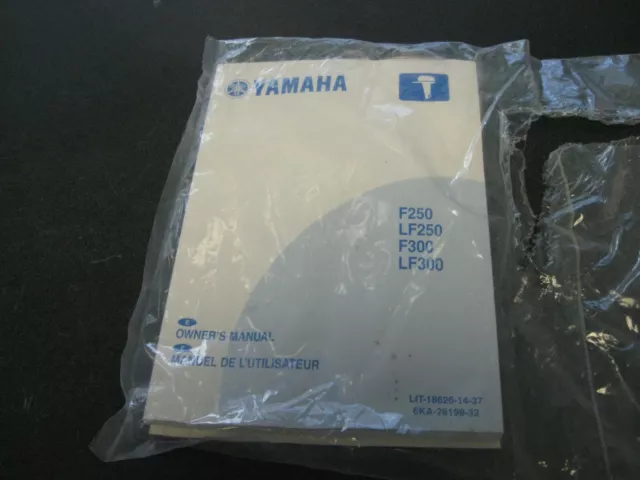 Yamaha Outboard F250-F300 Owner's Manual Lit-18626-14-37