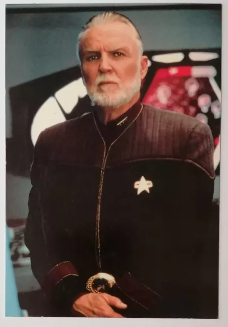 POSTCARD - *Unmarked* Star Trek 9 6"X4" Postcard Admiral Matthew Dougherty 1998