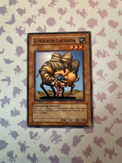 YU-GI-OH! - 3-Höcker-Lacooda - AST-DE070 - 1.Auflage