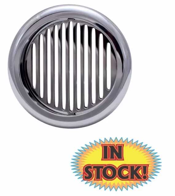 Trique RNDAC - Round A/C Vent with Radius Bezel - Polished