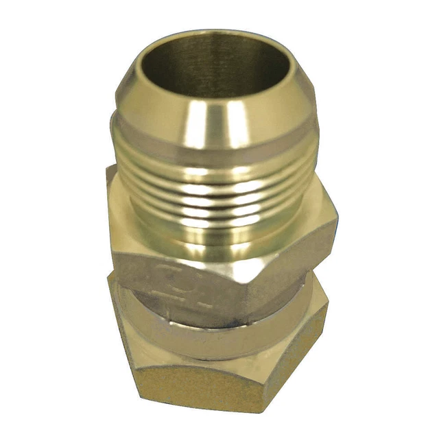 ADAPTALL 9240-0808 Hose Adapter,1/2",JIC,1/2",BSPP