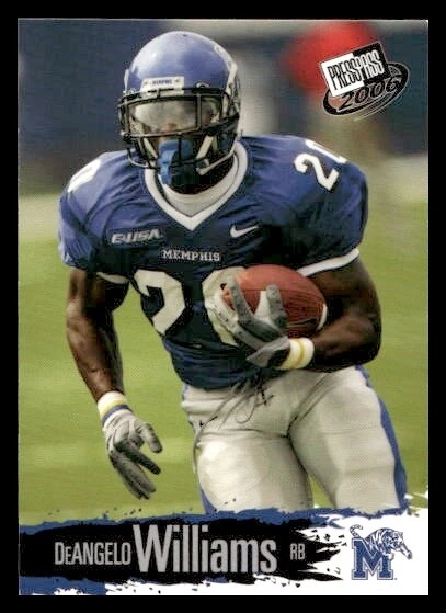 2006 PRESS PASS #8B DeAngelo Williams recrue Memphis Tigers EUR 2,11