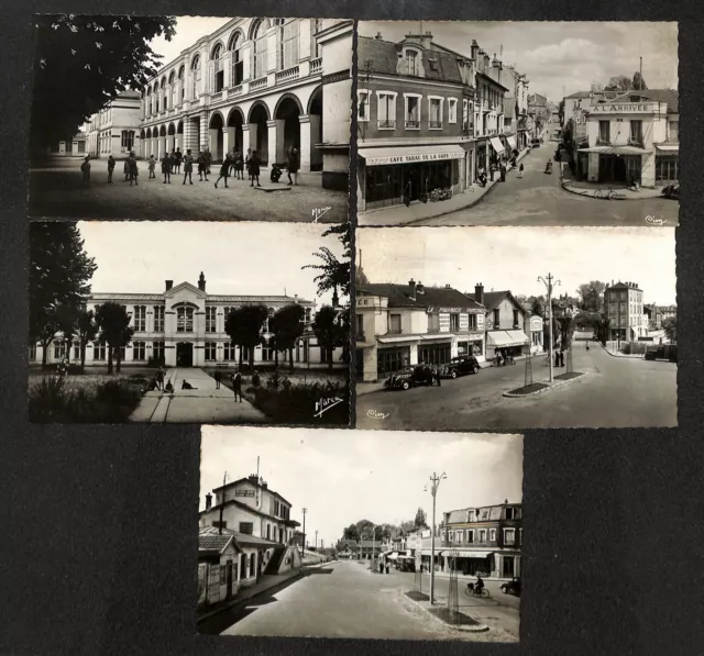 94 - Lot 5 CPSM de VILLIERS SUR MARNE- voir scans et descriptions