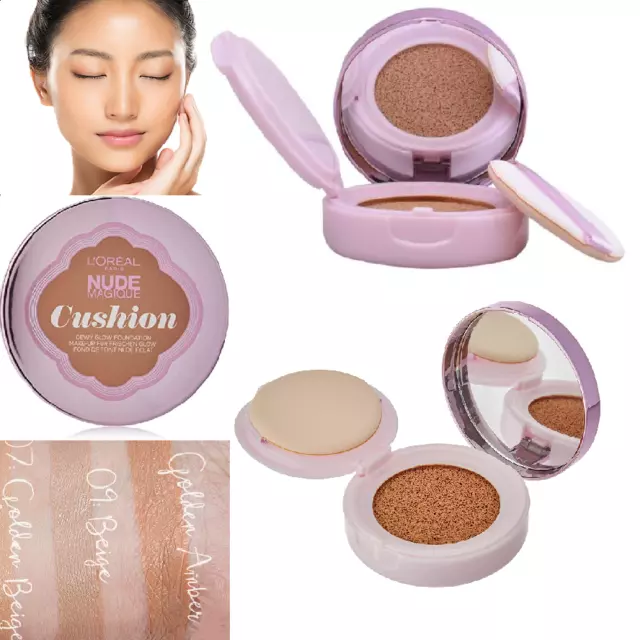 L'Oréal Fond de teint NUDE MAGIQUE CUSHION Magic dream 11 Ambre Doré 15 ml