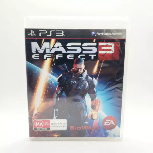 Mass Effect 3 PS3 Sony Playstation 3 Game AUS Complete CIB Manual Tested