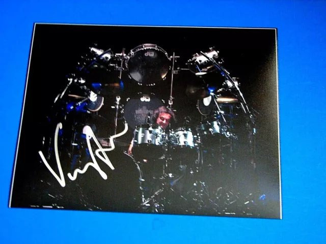 VINNY APPICE HEAVEN & HELL BLACK SABBATH  SIGNED 8X10 PHOTO coa