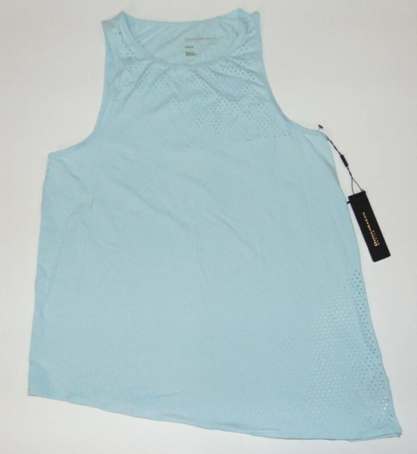 Donna Karan Active Women's Tank Top Training Medium Polyester Blue