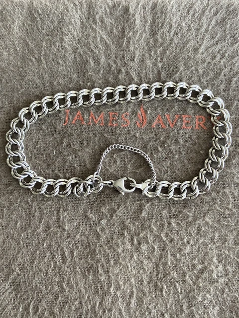 James avery medium deals double curb bracelet