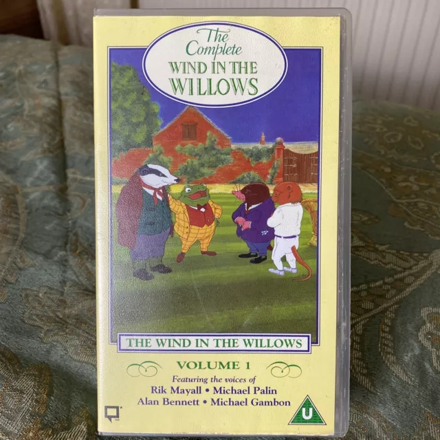 The Complete Wind In The Willows - Volume 1  VHS VIDEO TAPE