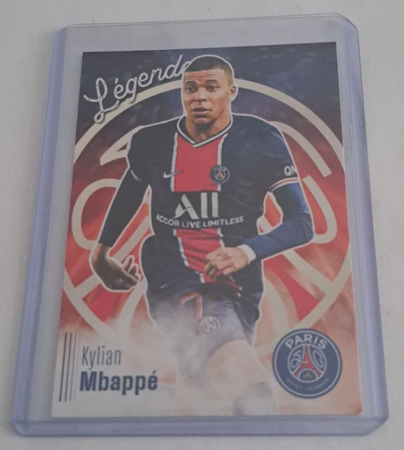 Carte autographe signée par Kylian Mbappé pour la France et l