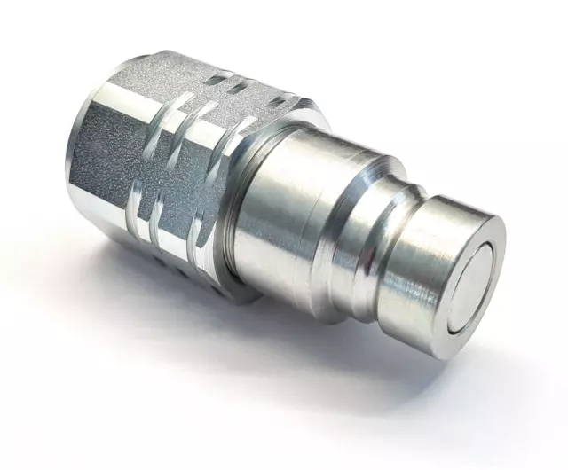 Hydraulic Male Flat Face Quick Release Coupling/Connector from 1/4" -1 1/4" BSP