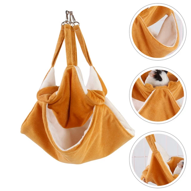 Diamond Fleece Hamster Hammock Small Pet Hanging Animals Bed