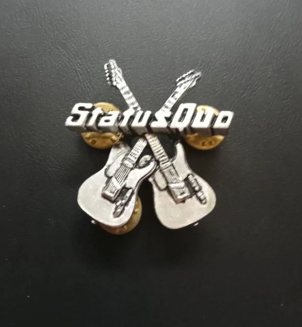 Telecaster Pin STATUS QUO PIN Badge Vintage Fender Telecaster Rossi Parfitt £31.20 ...