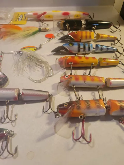 NICE LOT OF 17 Musky Fishing Lures Leo Wiley And Others Muskie $152.50 -  PicClick