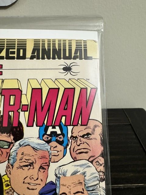 1987 Web of Spider-Man Annual 3 Comic Book Giant Sized Vintage Marvel 2