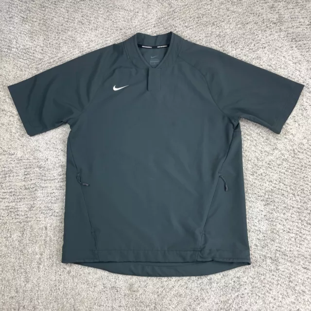 Nike hot short store sleeve pullover jacket