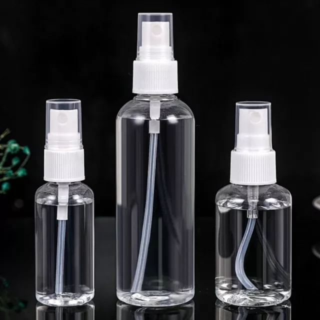 30/50/100ml Transparent Spray Bottle Spray Bottles Portable Travel Container LT