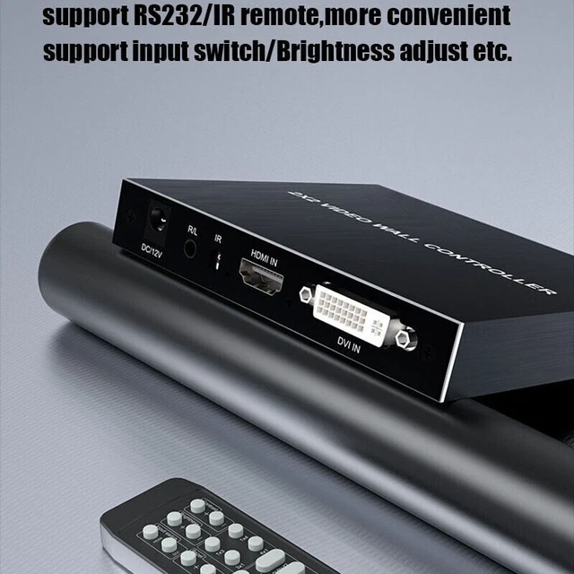 1X3 1X4 2x2 3X1 4X1 Screen Stitching Processor 2