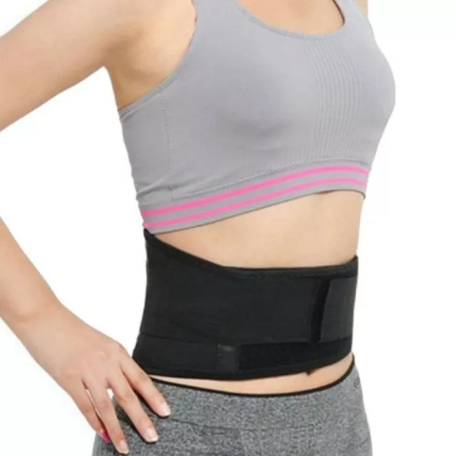 Ceinture lombaire auto-chauffante avec pierres de tourmalines