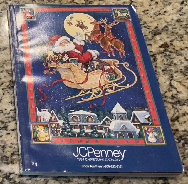 VTG 1994 JC Penney Christmas Catalog Wish Book Holiday Toys Nintendo