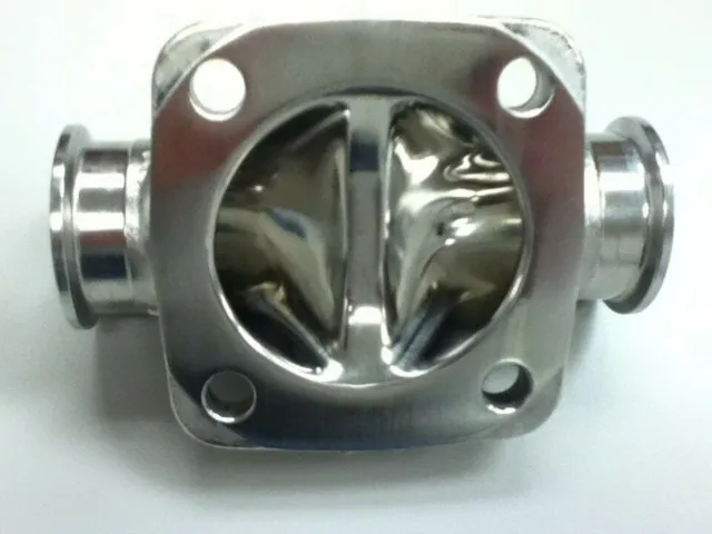 ITT Pure-Flo 1,5" C-419 valve à diaphragme corps uniquement extrémités tri-pince en acier inoxydable 3