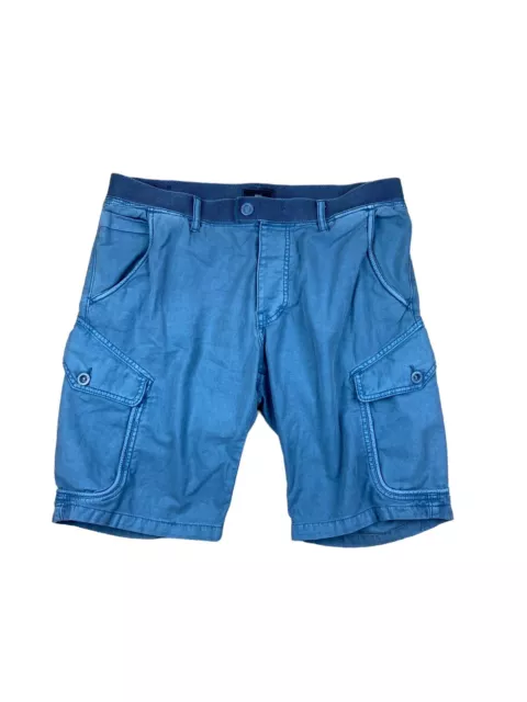 Jet Lag blue men's cargo shorts, sz 36