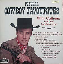 Slim Calhoun And The Saddletramps - Popular Cowboy Favourites (LP)