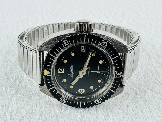 Montre Bracelet Mécanique Suisse Pour Femme Des Années 70 - Marque Veglia, état Neuf Sans étiquette