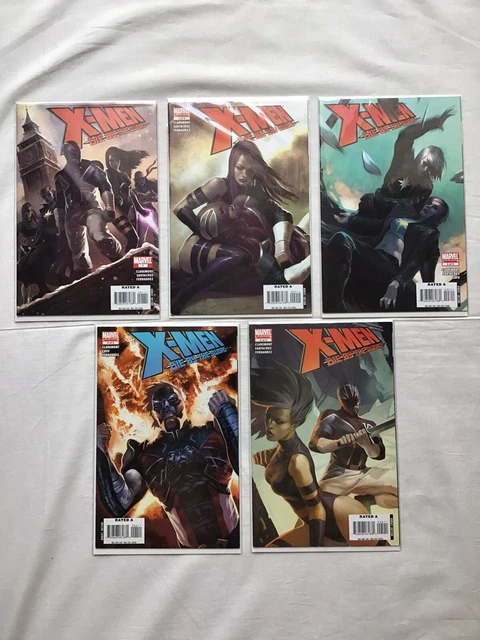 Marvel Comics X-Men Die By The Sword #1-5 Entire Run 2007-2008 Claremont