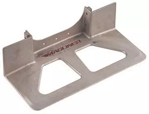 Magline 300201 Die Cast Aluminum UA Nose Plate with Recessed Heel, 18" Width x
