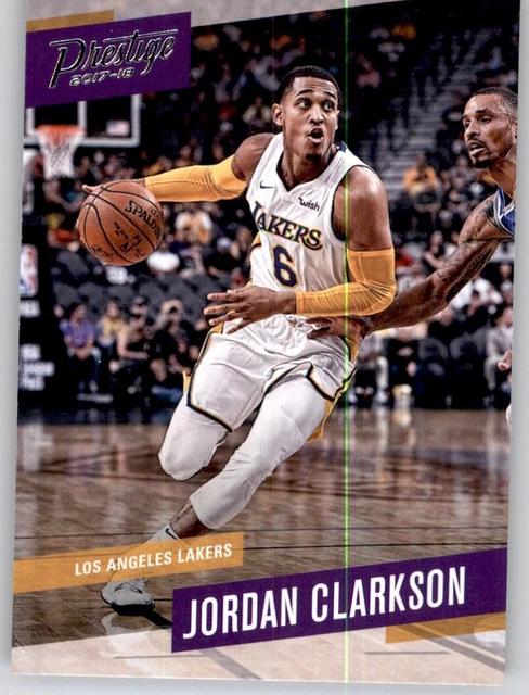 2017-18 PRESTIGE JORDAN Clarkson NBA PWE Base Card Lakers #67 EUR 3,30 ...