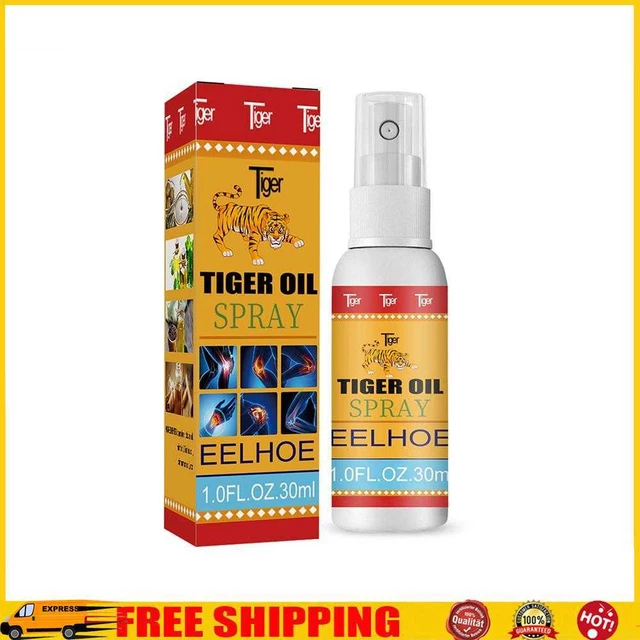 Lindert Schmerzen Blutergüsse Schwellungen rheumatische Arthralgie 30ml Tigeröl Spray