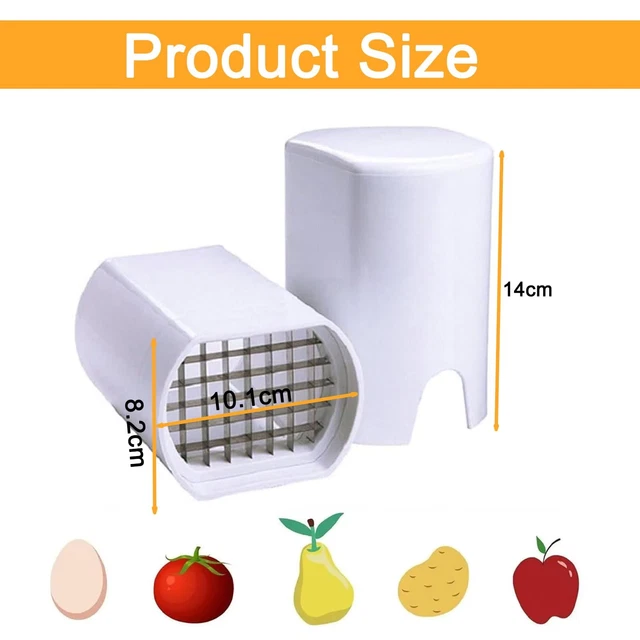 STAINLESS STEEL POTATO Chipper Manual Chip Cutter Machine Effortless ...