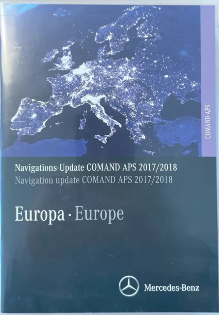 Navigations-Update Comand APS 2017/2018 Europa Mercedes Benz