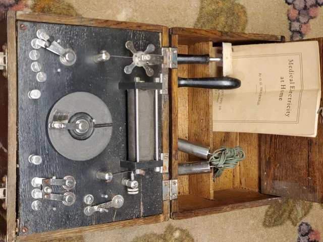 Antique Vintage 1904 Signal Electric Wheel Rheotome Graphic Rheostat Device